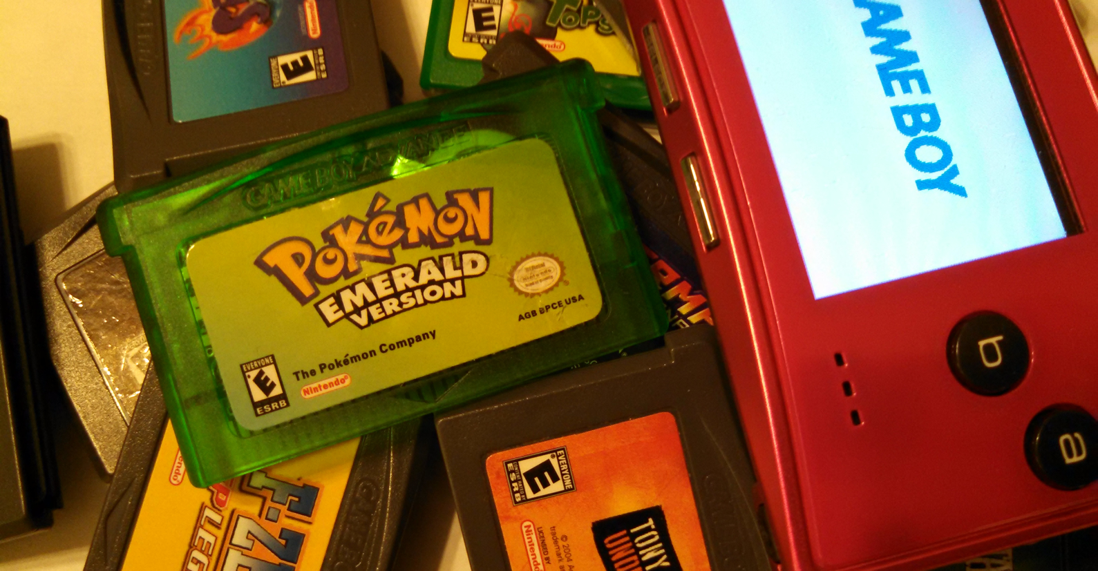pokemon emerald randomizer gba cart